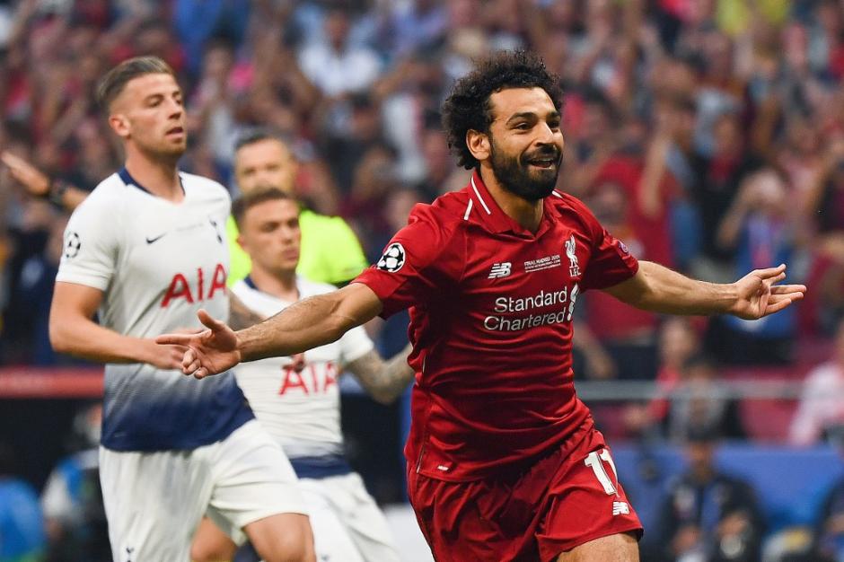 Mohamed Salah inició el camino de la victoria del Liverpool con su gol. (Foto: AFP)