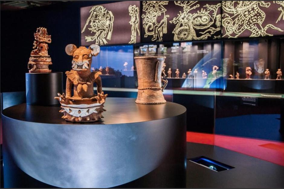 As&iacute; lucen las piezas mayas en el royal BC Museum en Canad&aacute;. (Foto: Oficial)&nbsp;