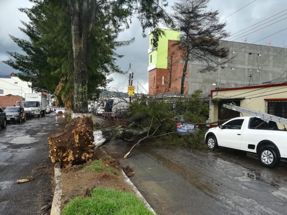 Las lluvias afectan gran parte del territorio nacional. (Foto: Conred)&nbsp;