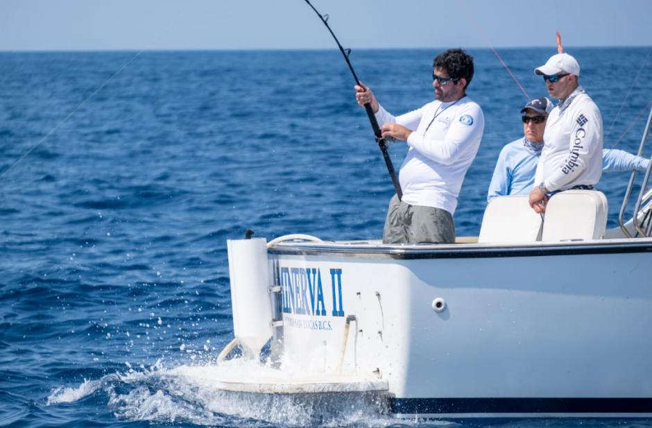 Rodrigo Guzmán durante la competencia en Cabo San Lucas, México. (Foto: Cortesía)