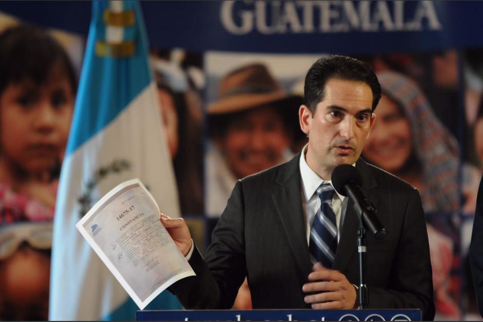 El exministro de Jimmy Morales esta vinculado con un caso de empresas de seguridad privada ilegales. (Foto: Archivo/Soy502)&nbsp;