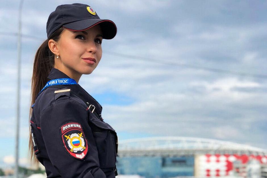 Daria Yus&uacute;pova es conocida mundialmente como la polic&iacute;a m&aacute;s bella. (Foto: Instagram)