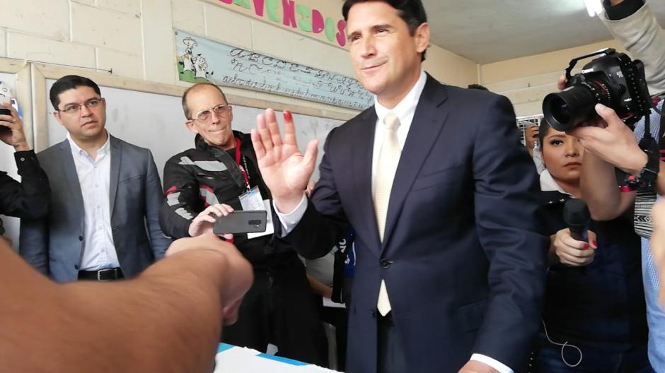 Ricardo Qui&ntilde;onez, quien asumi&oacute; la silla edil tras el fallecimiento de &Aacute;lvaro Arz&uacute; en abril 2018, ha conquistado el Palacio de la Loba (Foto: Gustavo M&eacute;ndez/Soy502).