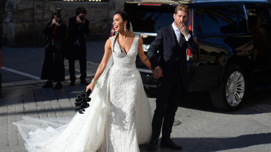 Lanzan el video de la boda de Sergio Ramos. (Foto: AFP)&nbsp;