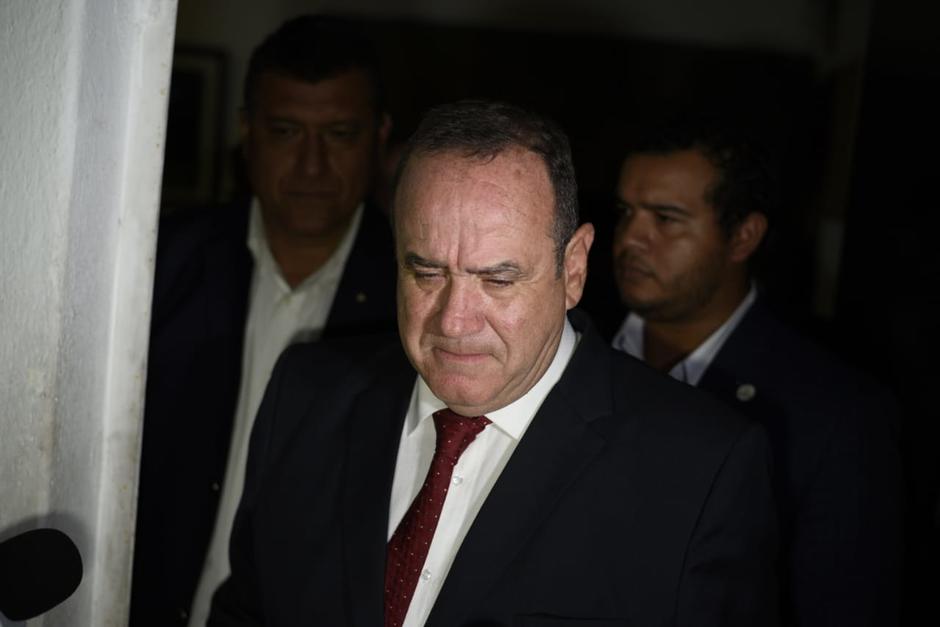 El candidato por el partido Vamos se declaró en campaña para la segunda vuelta. (Foto: Wilder López/Soy502)&nbsp;