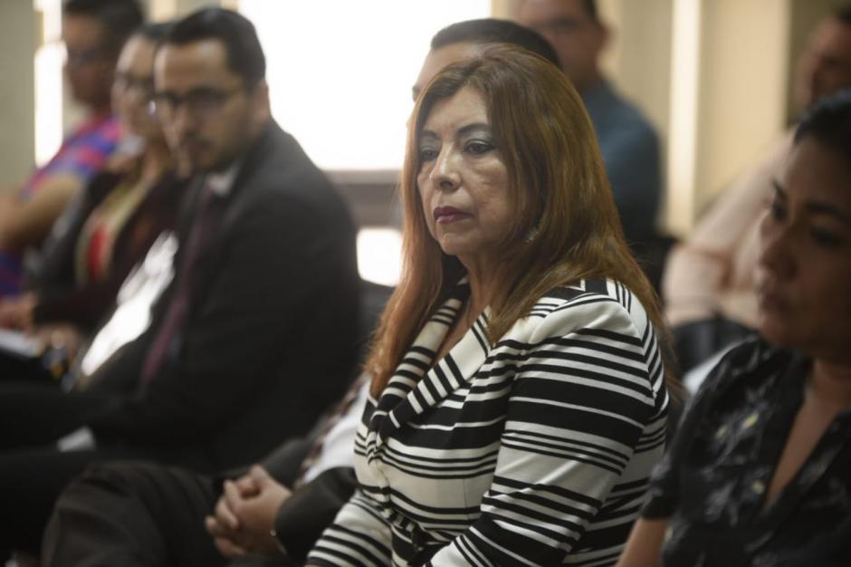 Anabella de Le&oacute;n, exjefa del Registro de la Propiedad, insiste en ser inocente de la acusaci&oacute;n que le hace el MP. (Foto: Wilder L&oacute;pez/Soy502)&nbsp;