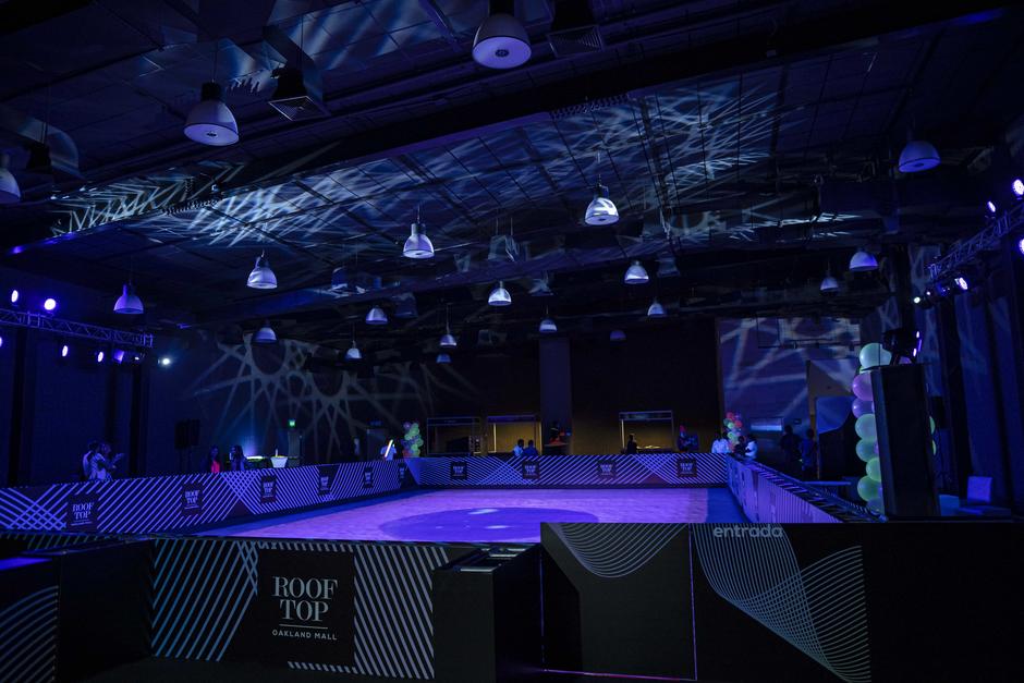 La pista está ubicada en la Sala Expo, 2do nivel del Rooftop de Oakland Mall. (Foto: George Rojas/soy502)