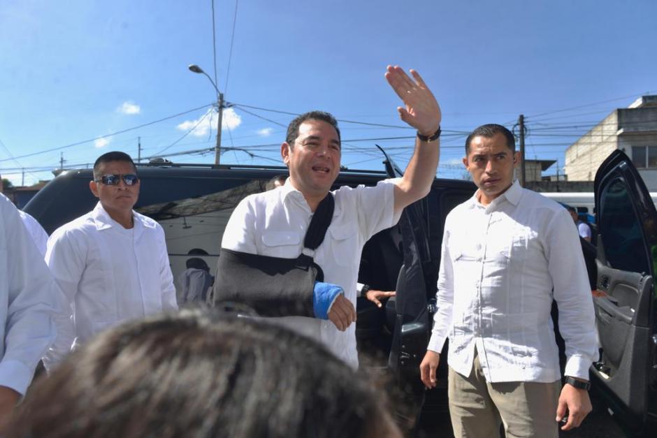 El mandatario tambi&eacute;n asegur&oacute; que ha cumplido el 90% de sus promesas de campa&ntilde;a. (Foto: Archivo/Soy502)