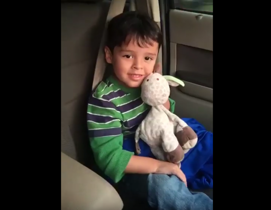La modelo pidi&oacute; ayuda en redes sociales para recuperar al peluche. (Foto: captura pantalla)&nbsp;