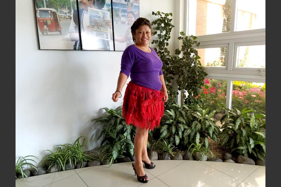 Olivia del Rosario Figueroa, conocida como "La Pirulina", habl&oacute; sobre su renuncia a la candidatura a diputado. (Foto: Jessica Gramajo/Soy502)