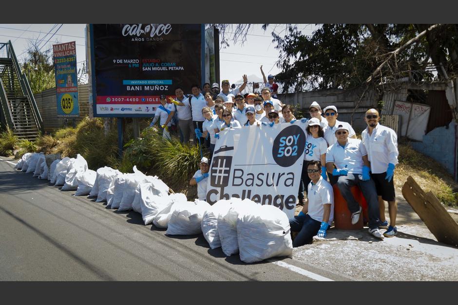 &Uacute;nete al #BasuraChallenge. (Foto:Soy502)