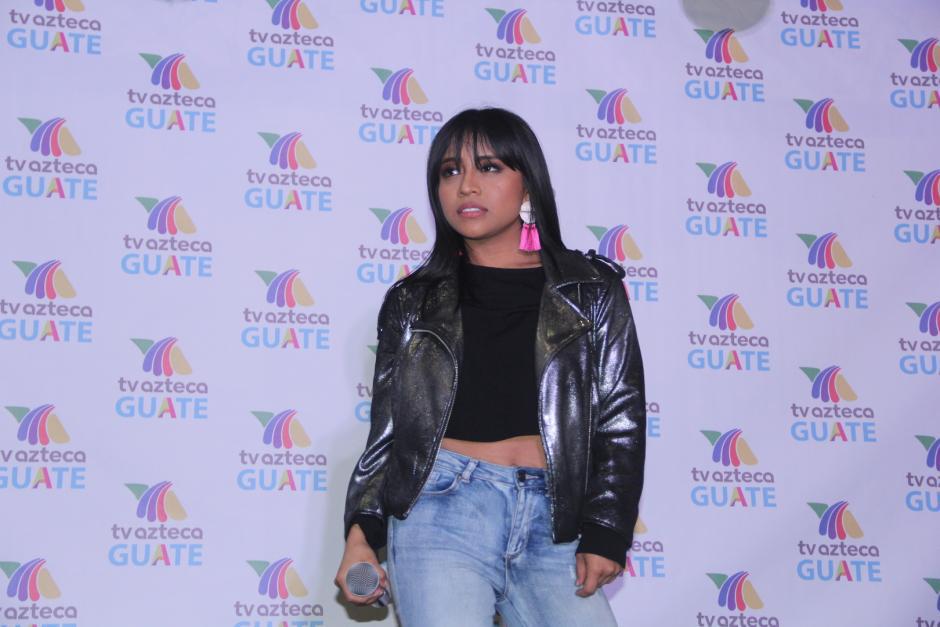 Paola Chuc cantar&aacute; el himno de Guatemala antes del partido contra Costa Rica. (Foto: Archivo/Soy502)