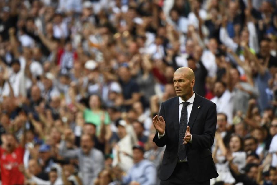 Zinedine Zidane inici&oacute; con victoria su segunda etapa con el Real Madrid. (Foto: AFP)