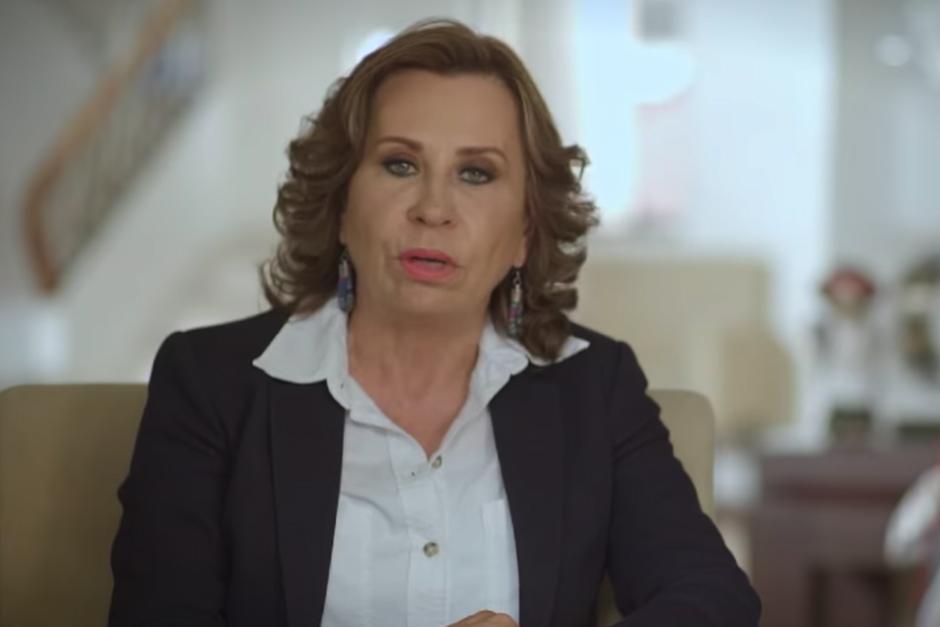 Sandra Torres justificó en un video por qué accionó contra "elPeriódico". (Foto: Sandra Torres/UNE)