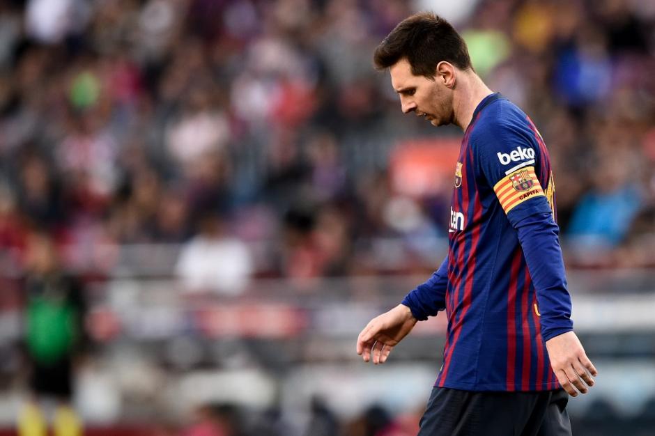 Este domingo Messi jug&oacute; en casa pero se le vio muy molesto. (Foto: AFP)&nbsp;