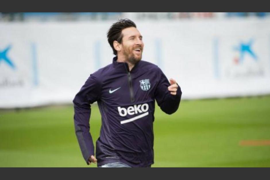 As&iacute; es el entrenamintoo del FC Barcelona, desde los ojos de Lionel Messi, gracias&nbsp; auna c&aacute;mara que lo acompa&ntilde;&oacute; por un d&iacute;a. (Foto: FC Barcelona)