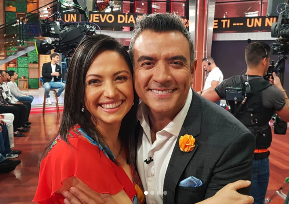 Los guatemaltecos se reencontraron en el programa de Telemundo este viernes. (Foto: Tuti Turl&aacute;n)