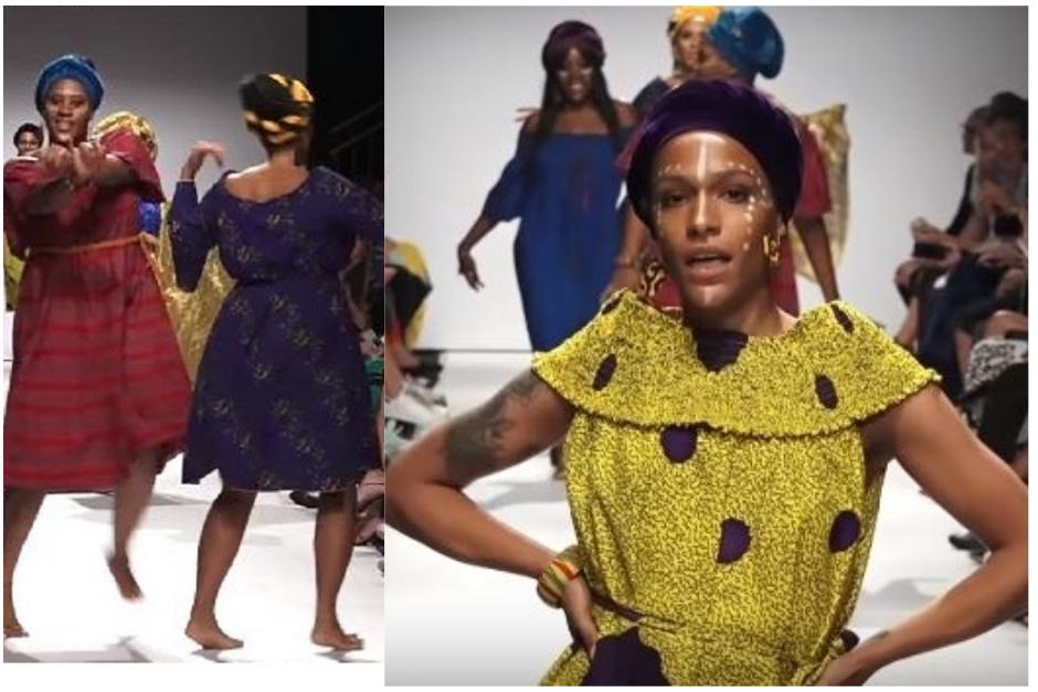 No eran modelos, eran bailarinas profesionales y se lucieron. (Foto: Instagram)