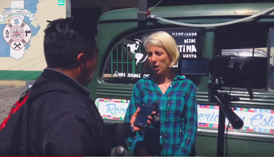 Cyntia y Andy han disfrutado de su paso por Guatemala hacia el norte de Am&eacute;rica. (Captura Video)