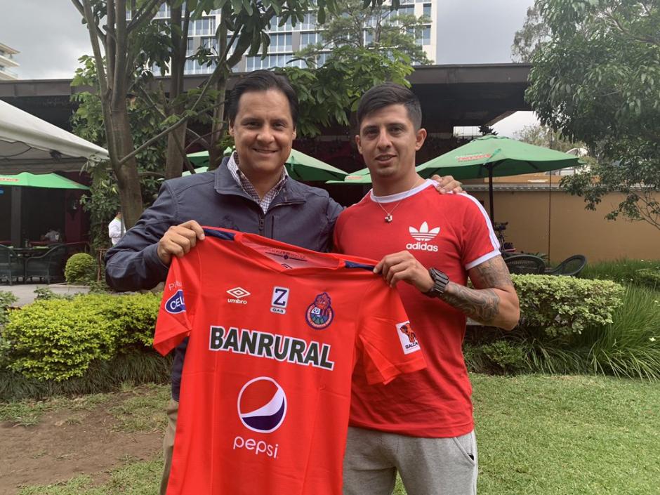Alejandro "El Gambetita" Díaz es el nuevo refuerzo rojo. (Foto: Rojos.com)