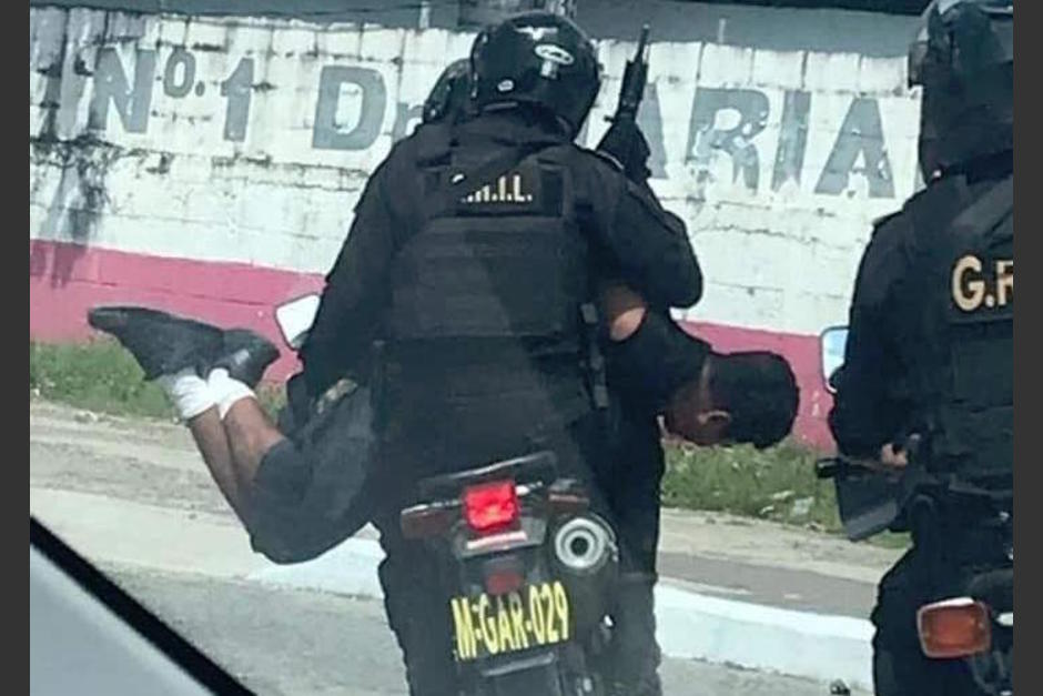 La PNC señala al detenido de ser distribuidor de droga. (Foto:&nbsp;Producciones Domingo/Facebook)