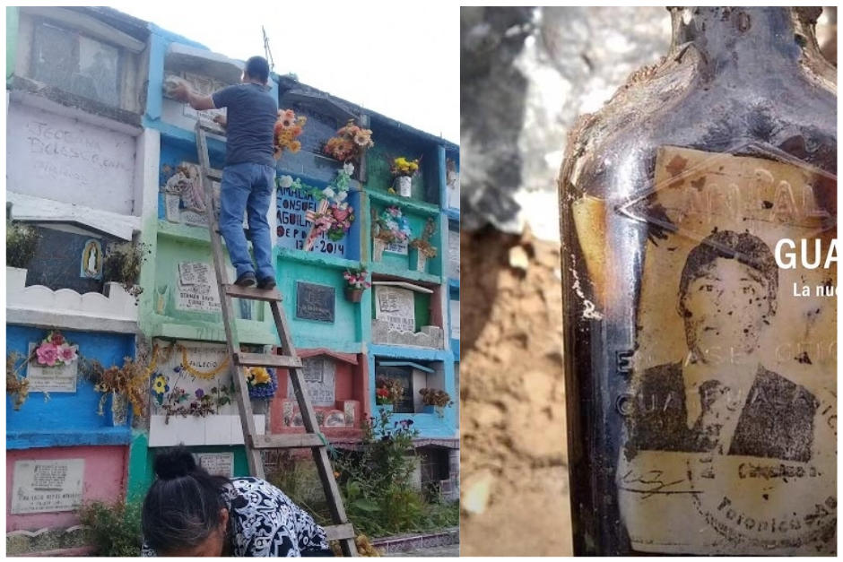 Lo descubrieron trabajadores del cementerio. (Foto Noticias del Sur)