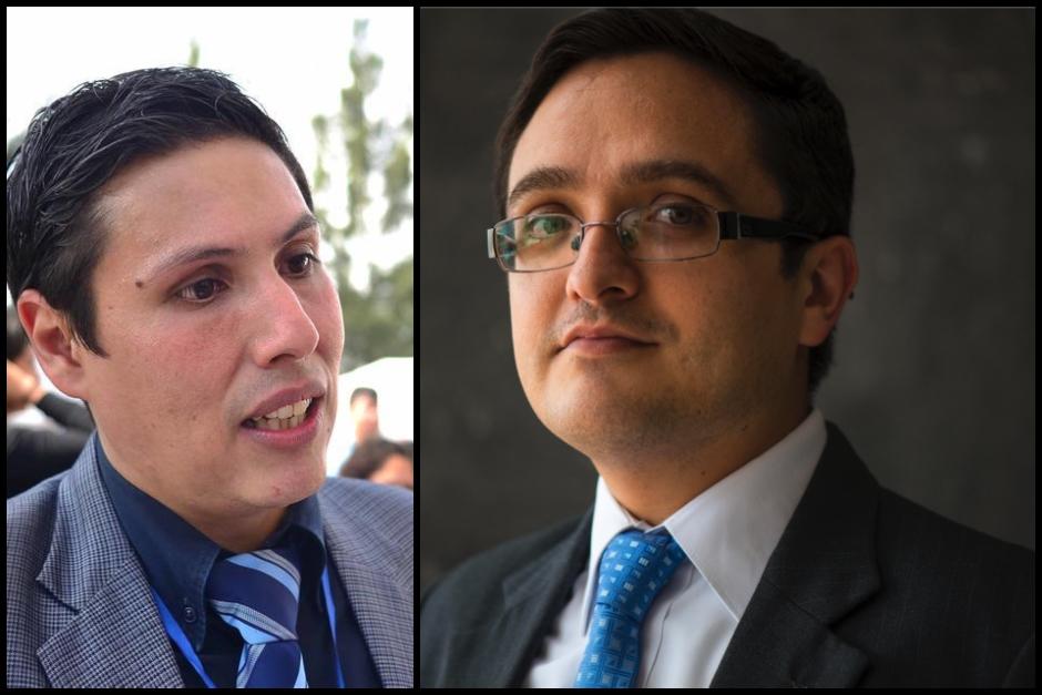 Los dos fiscales que podrían haber estado en la mira de Mario Estrada. (Fotos: archivo/Soy502)&nbsp;