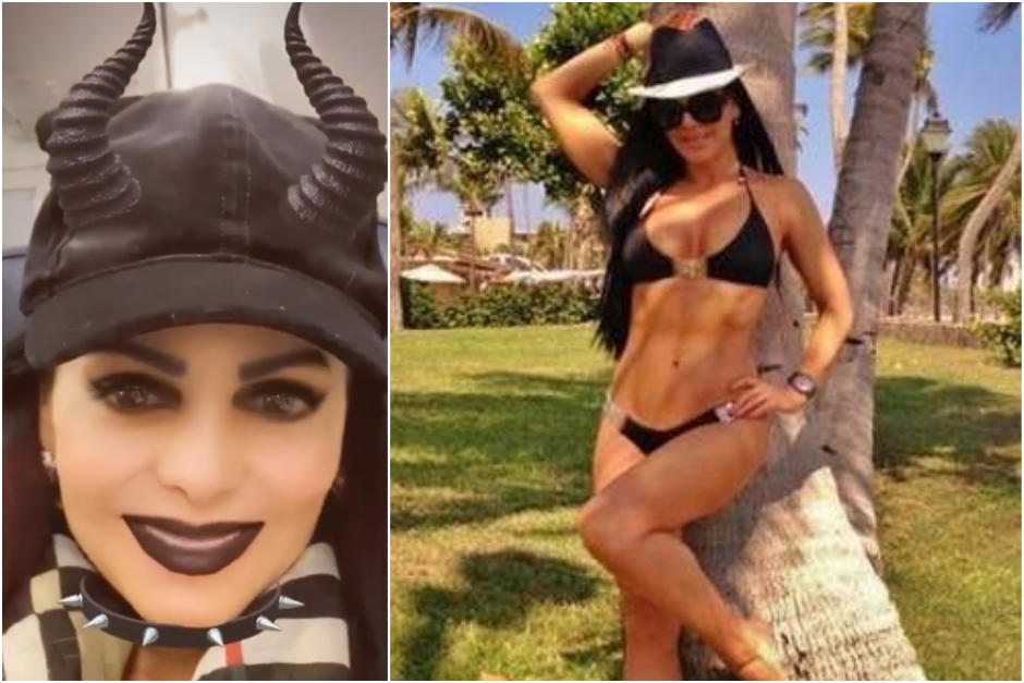 No se disfraz&oacute; pero s&iacute; us&oacute; filtros de vampiresa y de Mal&eacute;fica. (Foto Instagram)