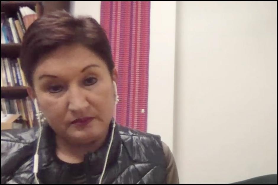 Thelma Aldana vive en Estados Unidos. (Foto: captura de pantalla)&nbsp;