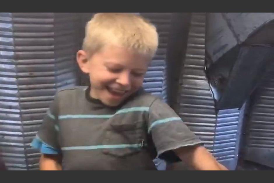 Trevor LeBar&oacute;n disfrutaba mucho al ayudar en el negocio familiar. (Foto: Captura de pantalla)&nbsp;