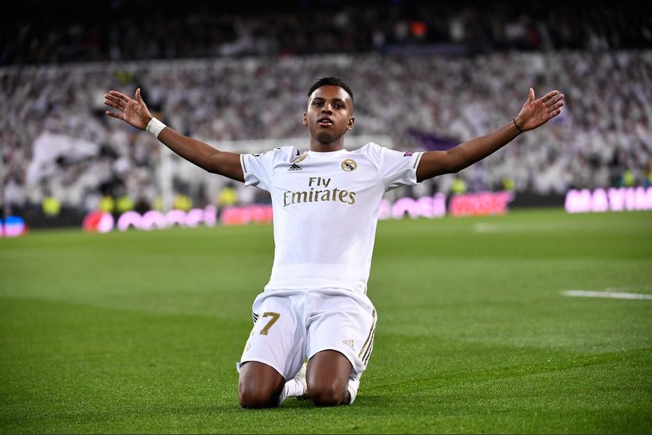 Rodrygo guió la goleada del Real Madrid sobre el Galatasaray. (Foto: AFP)