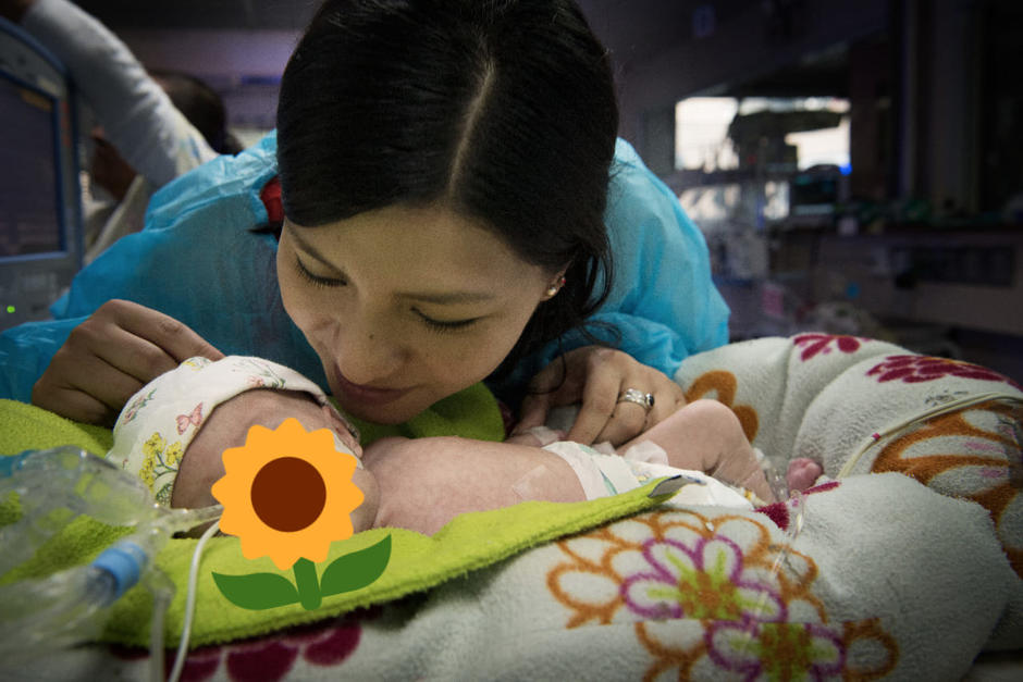 Los padres de la pequeña han luchado para mantenerla estable pese a su cuadro clínico complicado. (Foto: Facebook)