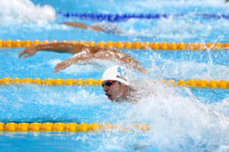 Luis Carlos Martínez brilla una vez más por Guatemala en el TYR Pro Swim Series 2019. (Foto: Archivo)