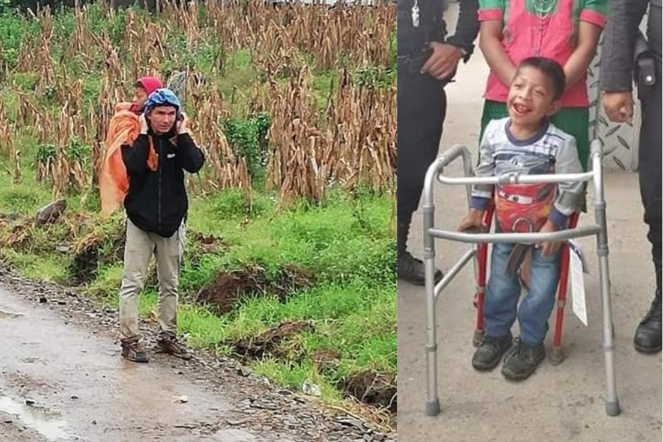 La pobreza no le permite tener una buena calidad de vida conviviendo con esta difícil enfermedad. (Fotos PNC Chiquimula)