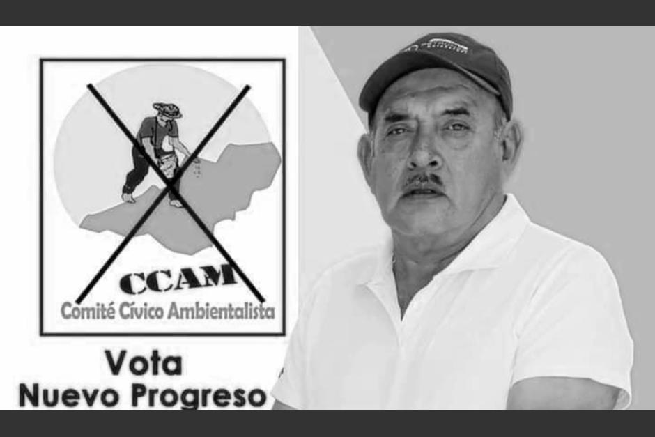 El alcalde electo de Nuevo Progreso en San Marcos. (Foto: captura pantalla)&nbsp;