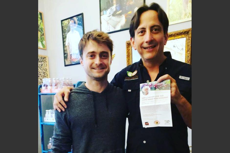 Radcliffe se convirti&oacute; en socio de una finca cafetalera de Honduras. (Foto: Jos&eacute; Francisco Cuellar/Facebook)