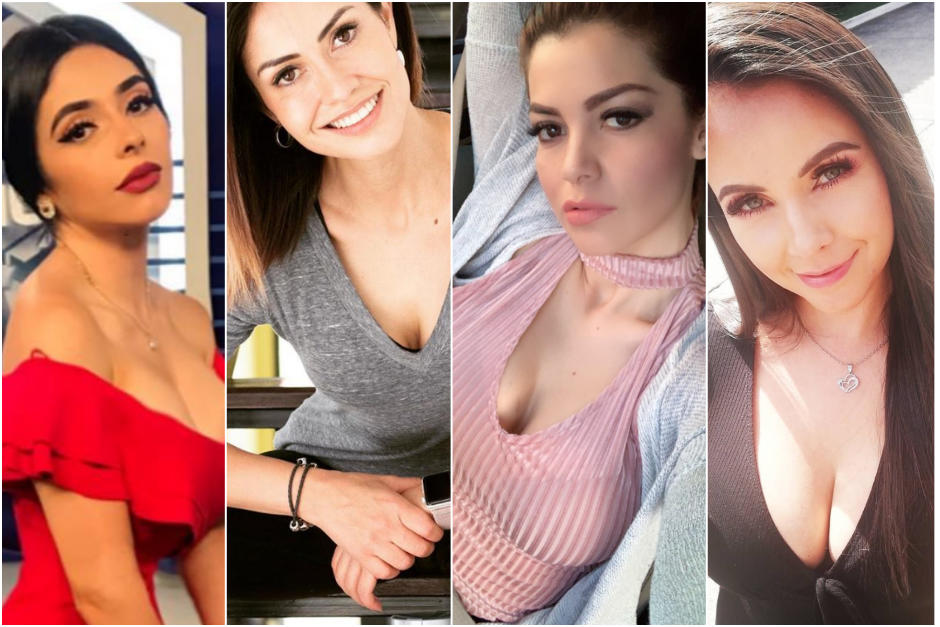 Son de todos los tamaños y diseños y los dejaron al descubierto. (Fotos Instagram)