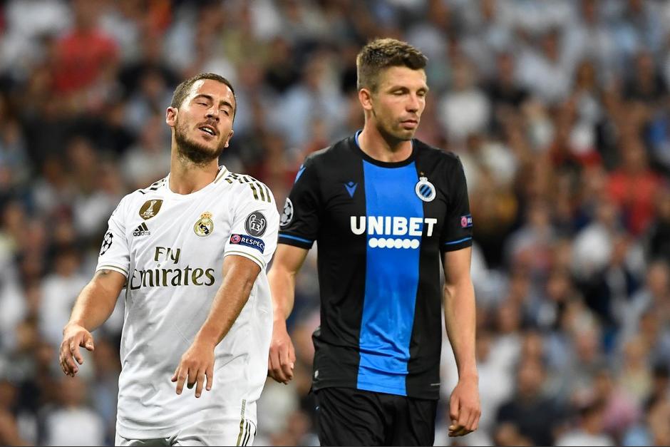 Real Madrid no pudo contra el Brujas de Bélgica. (Foto: AFP)