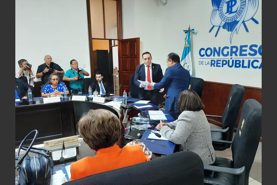 Juan Manuel Giordano fue el encargado de presentar la solicitud de remoción. (Foto: Congreso)