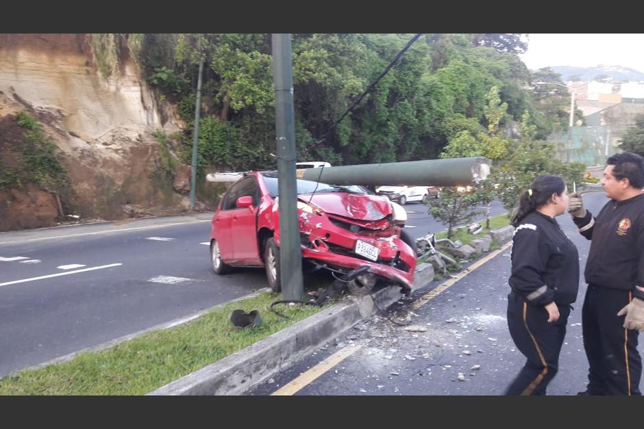 El hecho se produjo en las primeras horas del domingo en direcci&oacute;n al occidente. (Foto: Muni Mixco)