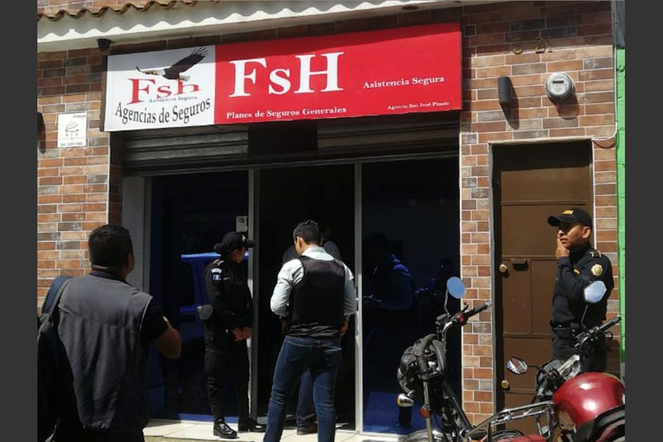 La Agencia vend&iacute;a seguros para veh&iacute;culos a bajo costo, pero, al parecer, todo era una farsa. (Foto: MP)