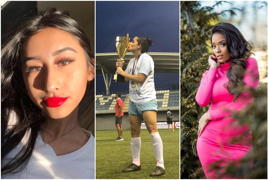 Conoce a estas destacadas hijas de futbolistas guatemaltecos. (Fotos: Facebook)
