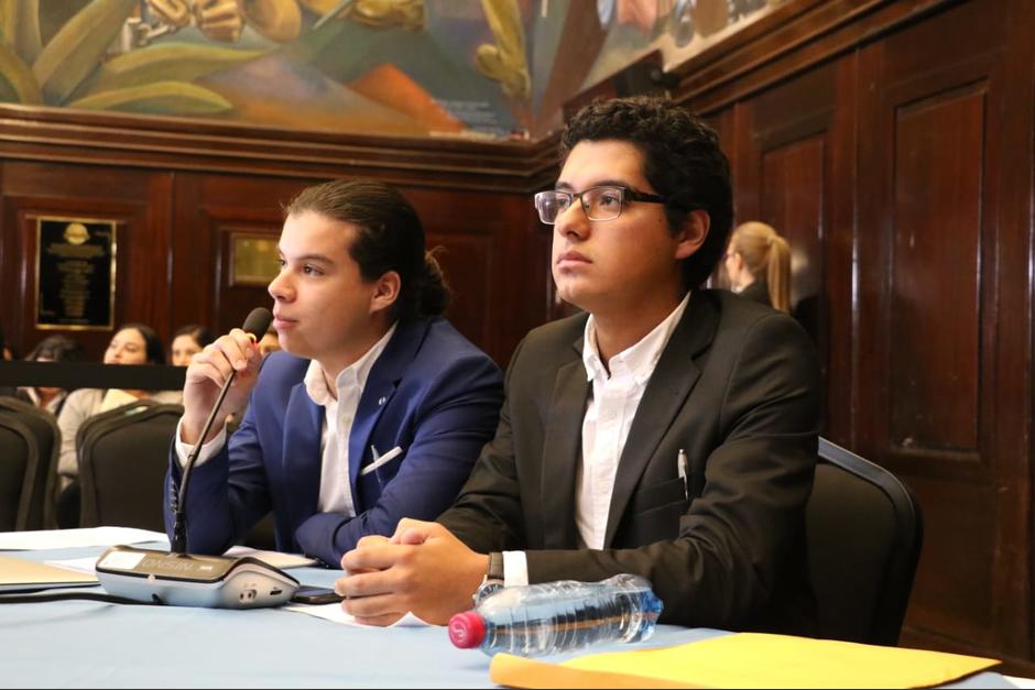 Los jóvenes señalaron que la CICIG cometió abusos. (Foto: Congreso)