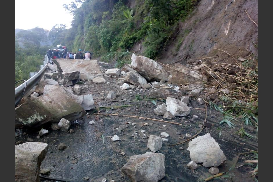 Las lluvias de las &uacute;ltimas horas han afectado la infraestructura del pa&iacute;s. (Foto: Conred)&nbsp;
