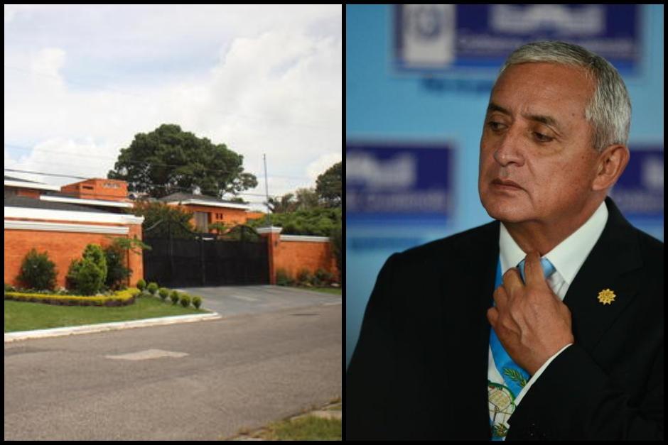 Otto P&eacute;rez Molina defendi&oacute; la estad&iacute;a en la casa de la zona 15, la que habit&oacute; durante su mandato como presidente. (Fotos: archivo/Soy502)&nbsp;