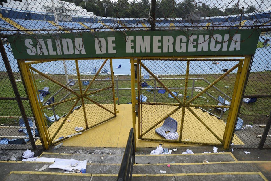 La general sur fue la localidad en la que se dieron los destrozos. (Foto: Wilder López/Soy502)