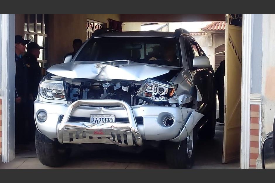 Luis Alberto Say Sarta pensó que había evadido a la justicia, pero fue capturado por atropellar a dos mujeres en Quetzaltenango. (Foto: PNC)