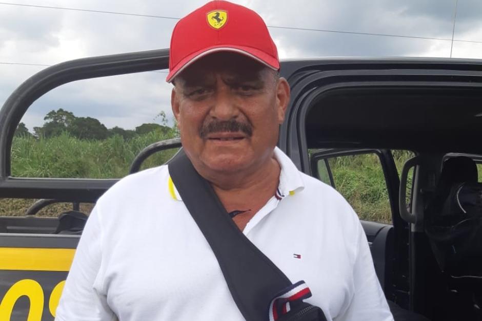 El alcalde de Nueva Concepci&oacute;n, Escuintla, despu&eacute;s de capturado este martes 29 de octubre. (Foto: cortes&iacute;a )&nbsp;