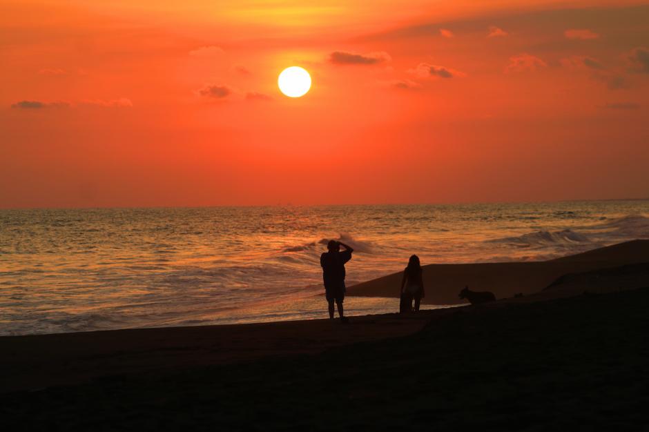 Los atardeceres en Monterrico y Hawaii son espectaculares. (Foto: Cortesía Inguat)