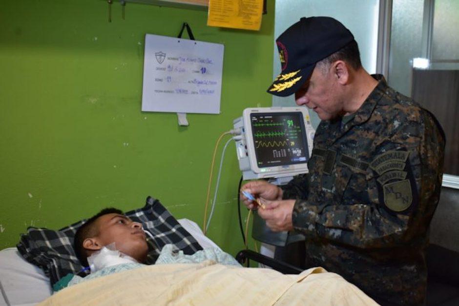 Caal aseguró que el jefe de la brigada les ordenó que no dispararan (Foto: Ejército)